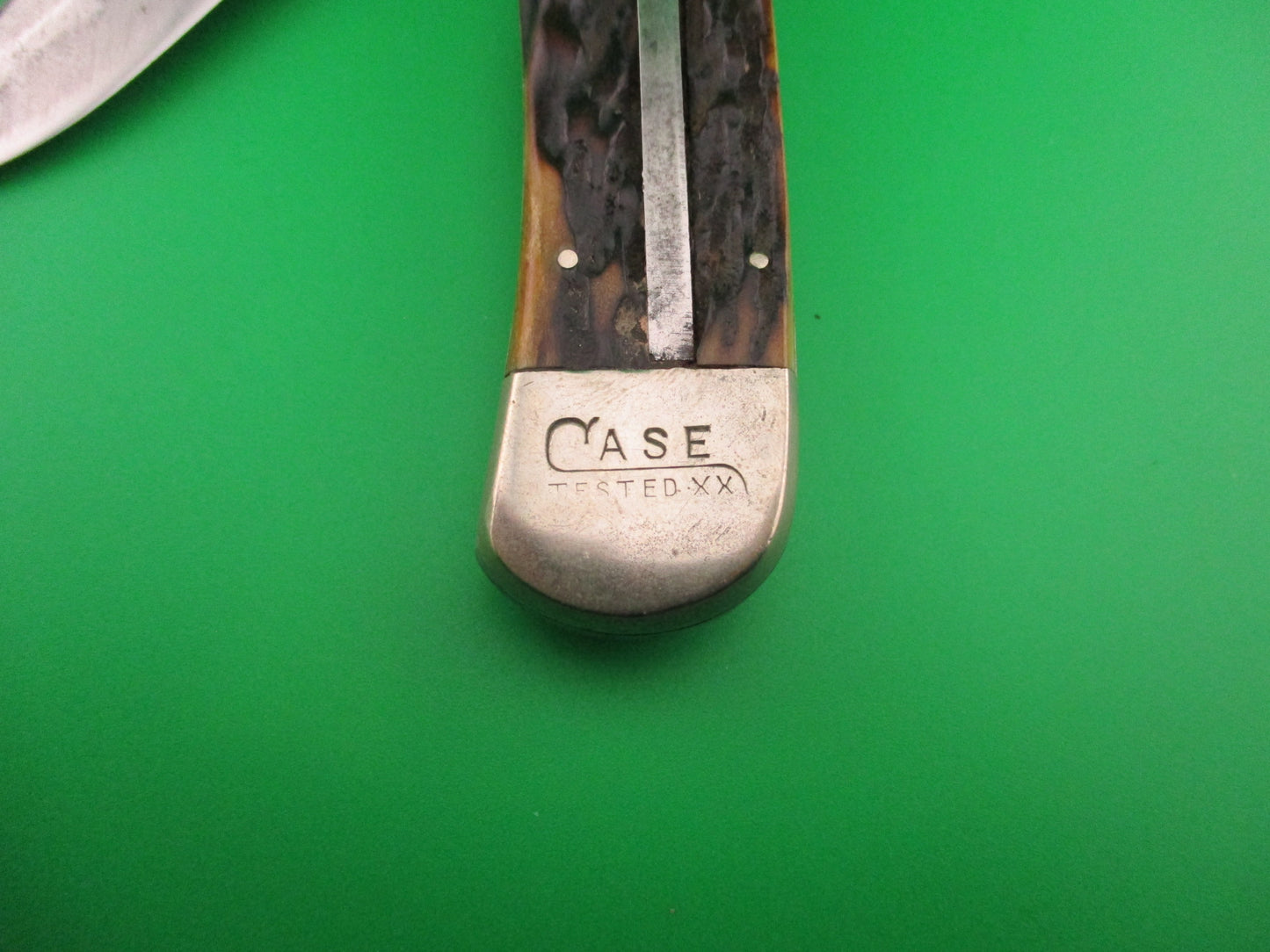 CASE TESTED XX 5171L Stag Lever Vintage automatic knife