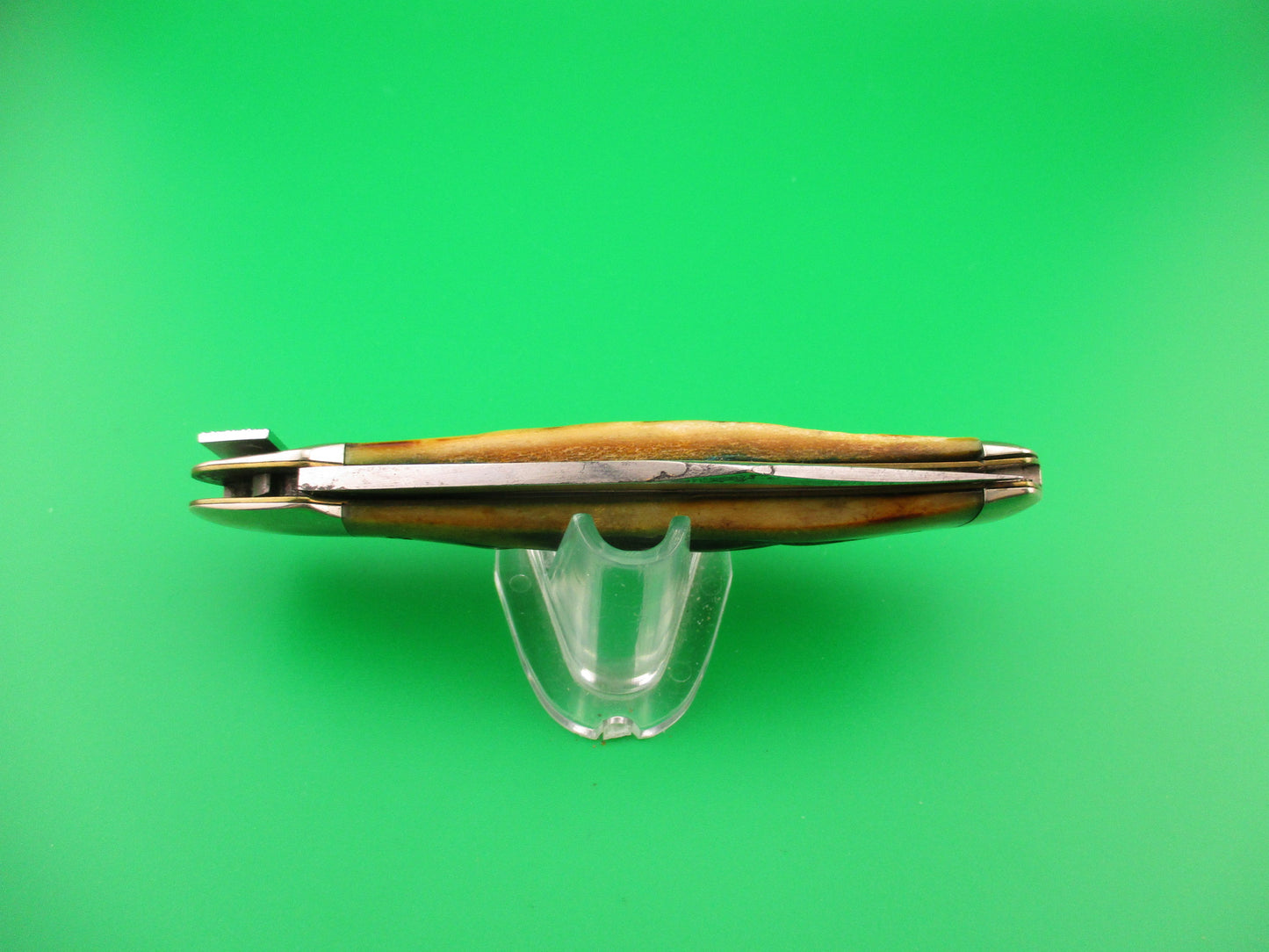JAEGER BROS MARINETTE, WIS Stag Vintage Automatic knife Aerial Knife Co