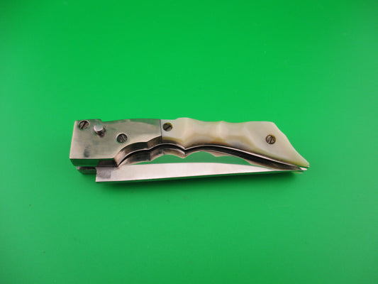 RPK 19cm Russian Prison Knife Gunstock Cream vintage automatic knife