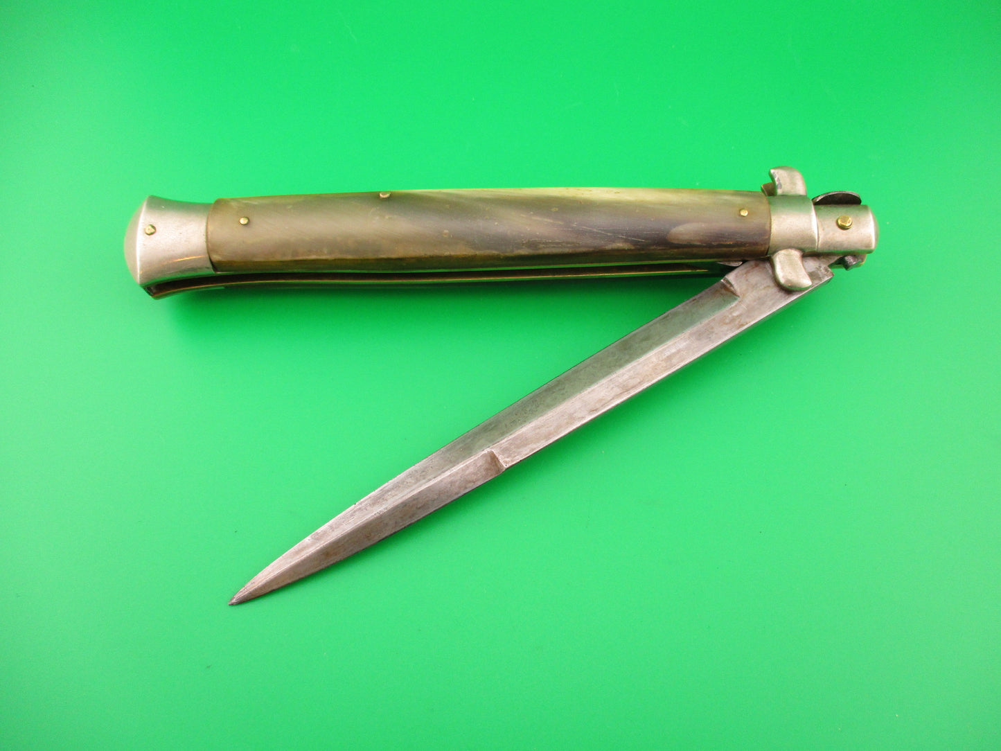 CORICAMA MADE IN ITALY 33cm Italian Picklock 1950s Red dot FAT automatic knife