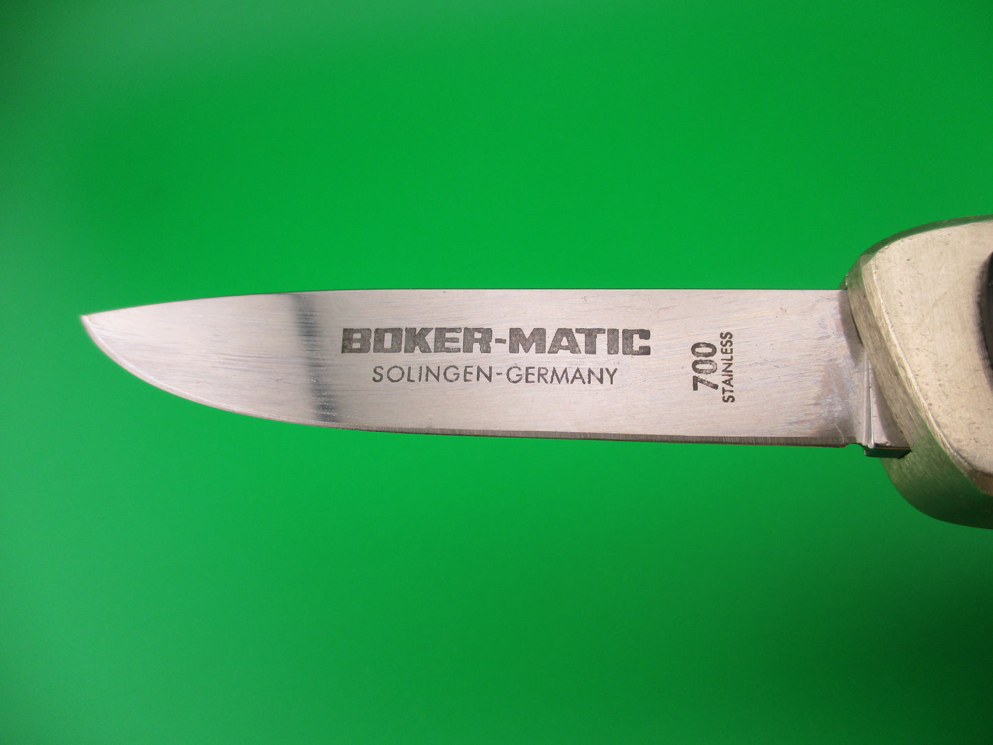 BOKER-MATIC SOLINGEN GERMANY 18cm German automatic close knife