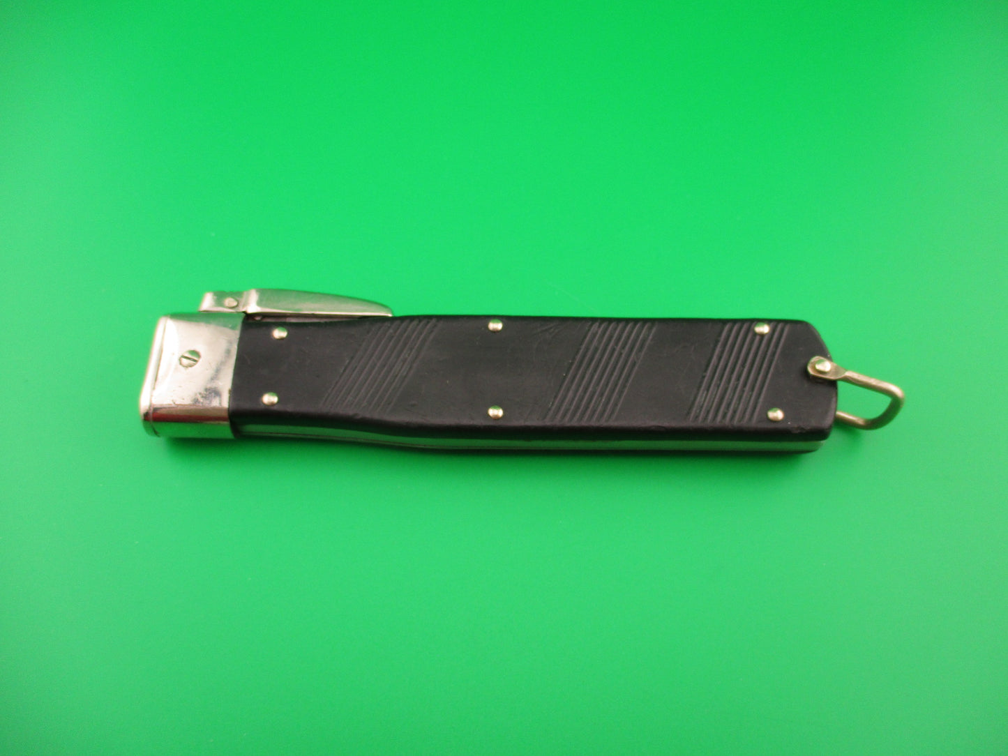 OTHELLO ROSTFREI 1960s 23cm German Trap door Gravity knife military