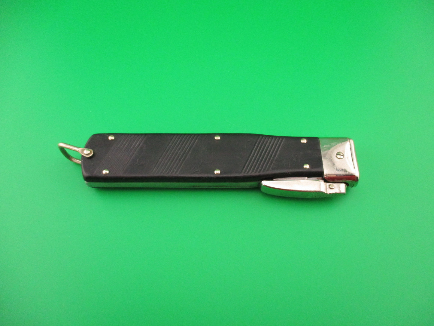 OTHELLO ROSTFREI 1960s 23cm German Trap door Gravity knife military