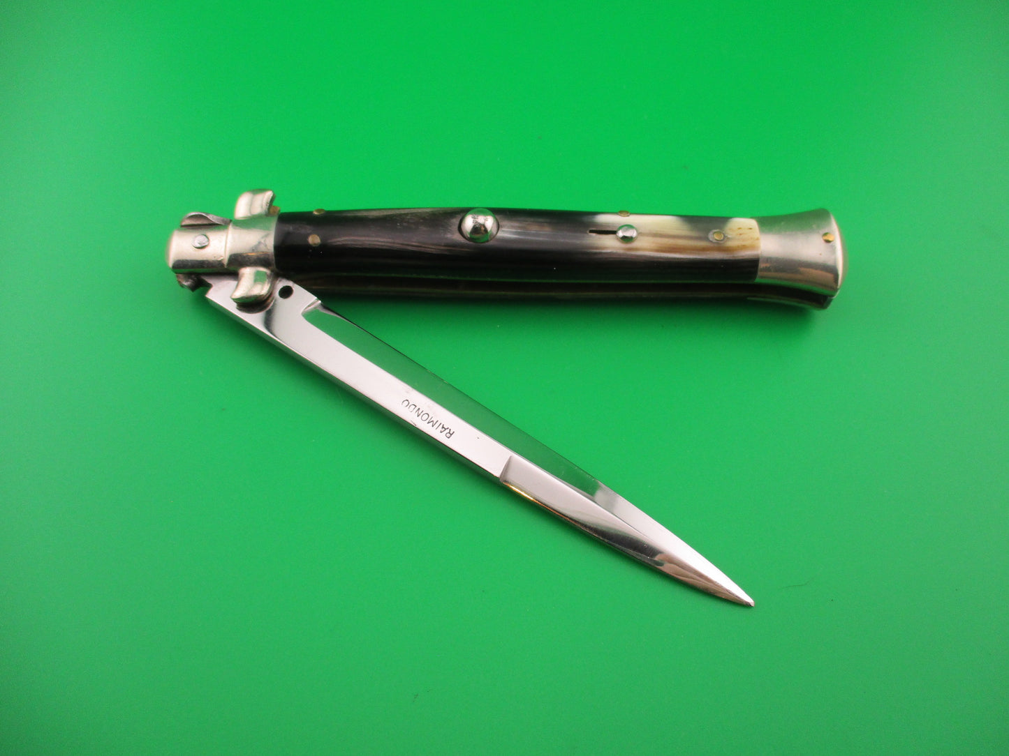 RAIMONDO SPRING ROSTFRE 28cm Italian Picklock 1950s Vintage automatic knife