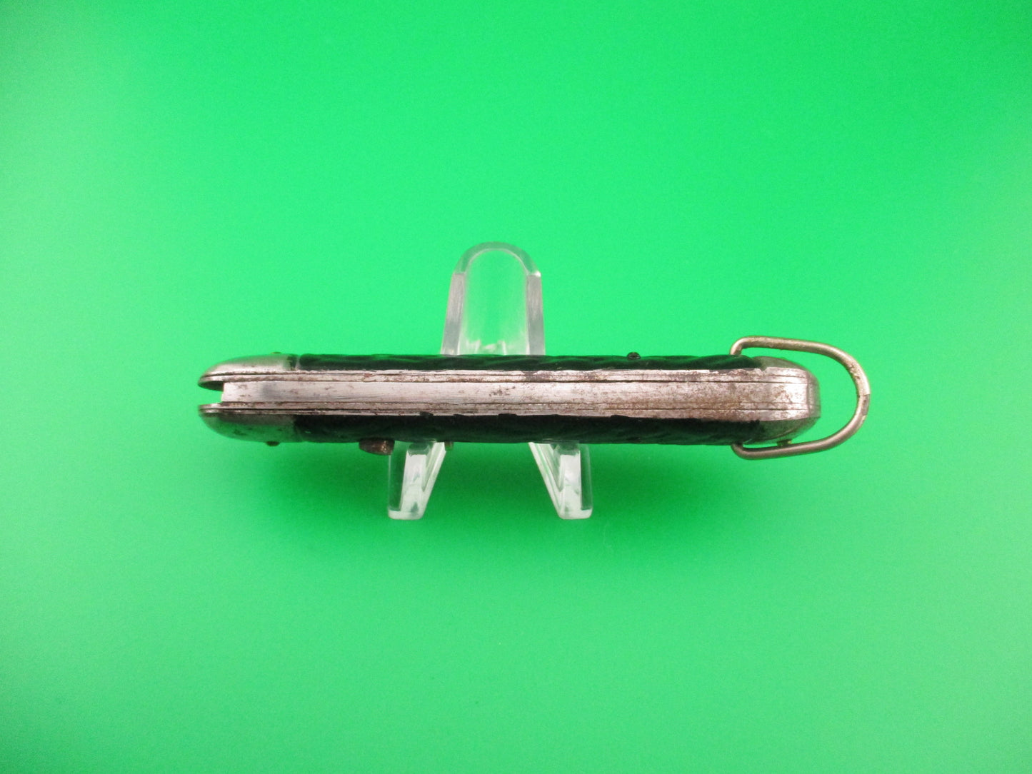 Edgemaster Paratrooper style Scout vintage 1940s Black all metal automatic knife