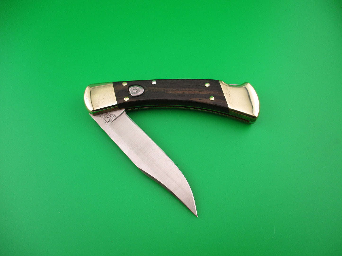 z BUCK 110 Automatic New in Box with Leather Sheath Hardwood scales