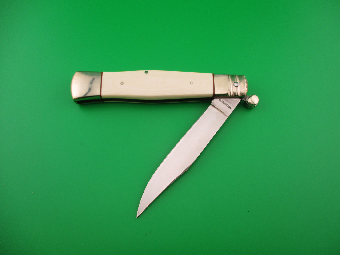 ROLL X SARCO 22cm Japanese Rapid Manual Folder smooth bone New Old Stock knife