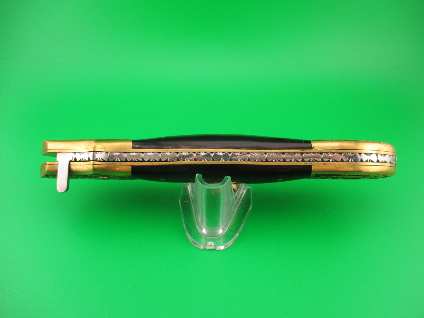 Grim Reaper Skull Button 29cm Custom Automatic Knife by Orang Zaib