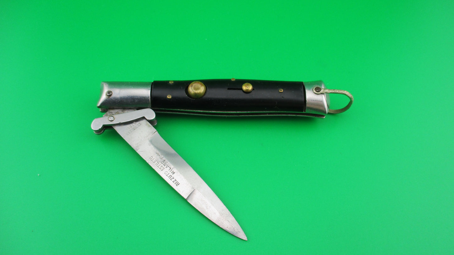 Rizzuto Estileto Milano 18cm small Japanese swing guard switchblade knife