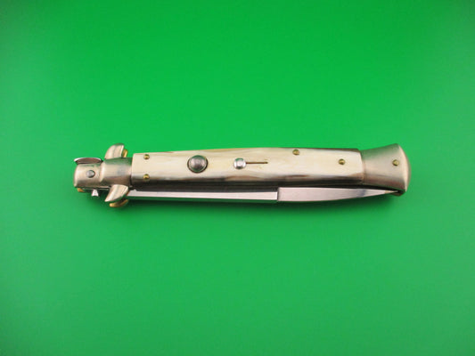 FRANK B ITALY 28cm Italian Picklock Stiletto Bayonet Honey Red dot automatic knife