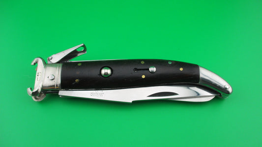 JAGUAR EXTRA Rostfrei (slant) 25cm Italian Shell puller Fulcrum release 2 blade automatic