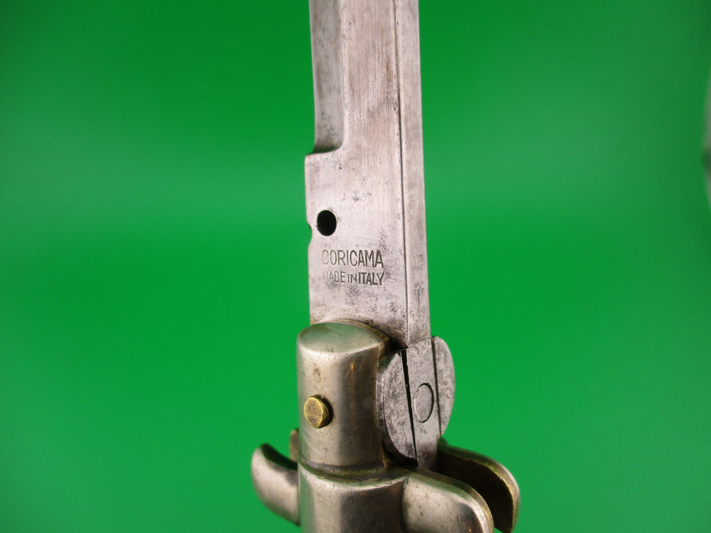 CORICAMA MADE IN ITALY 33cm Italian Picklock 1950s Red dot FAT automatic knife