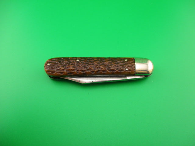 Press Button Knife Co Business Clip blade picked bone switchblade knife model 510