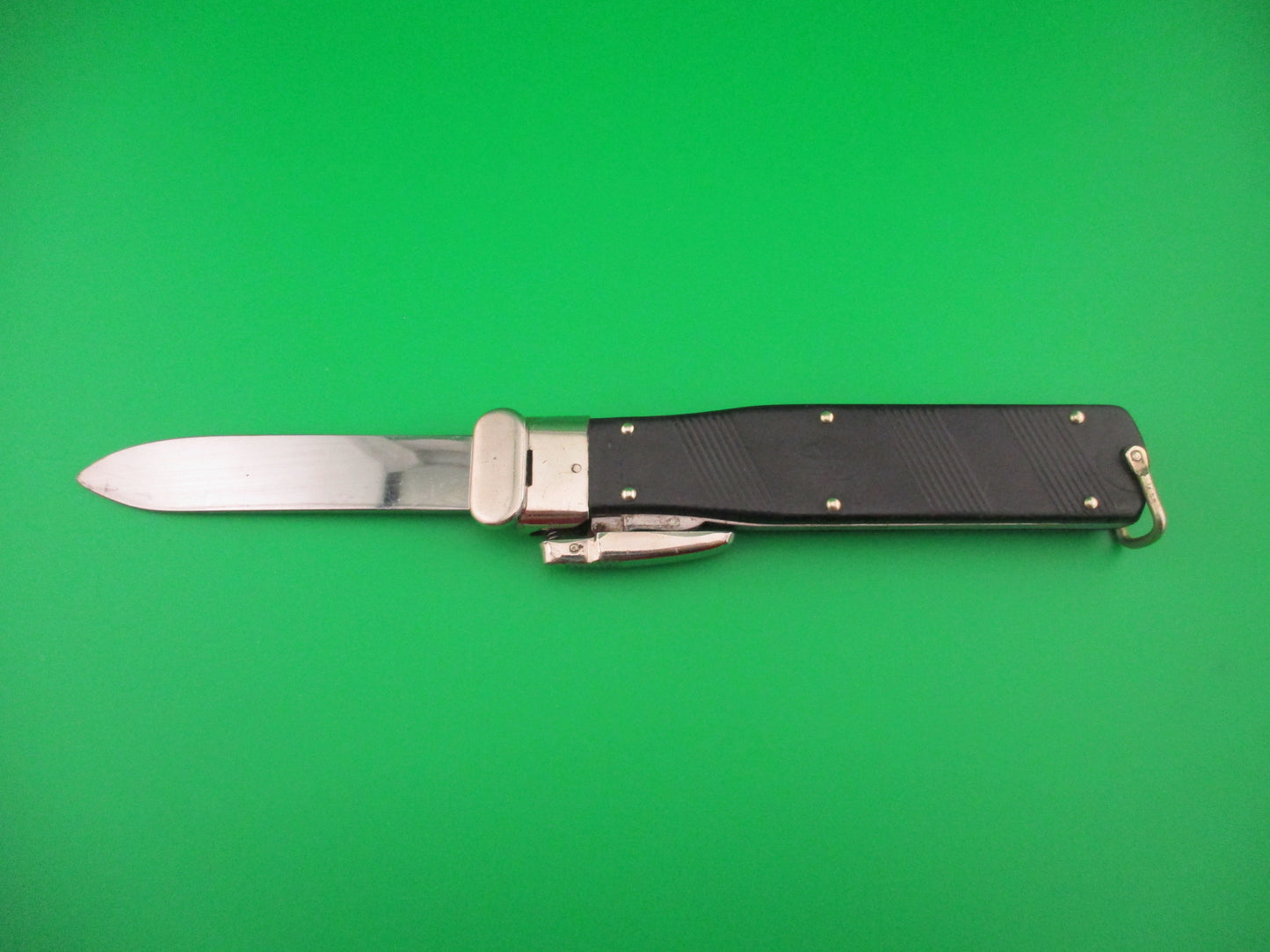 OTHELLO ROSTFREI 1960s 23cm German Trap door Gravity knife military