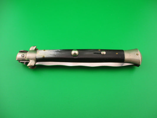 M ITALY INOX 28cm Italian Picklock Kris blade 1950s Horn automatic knife
