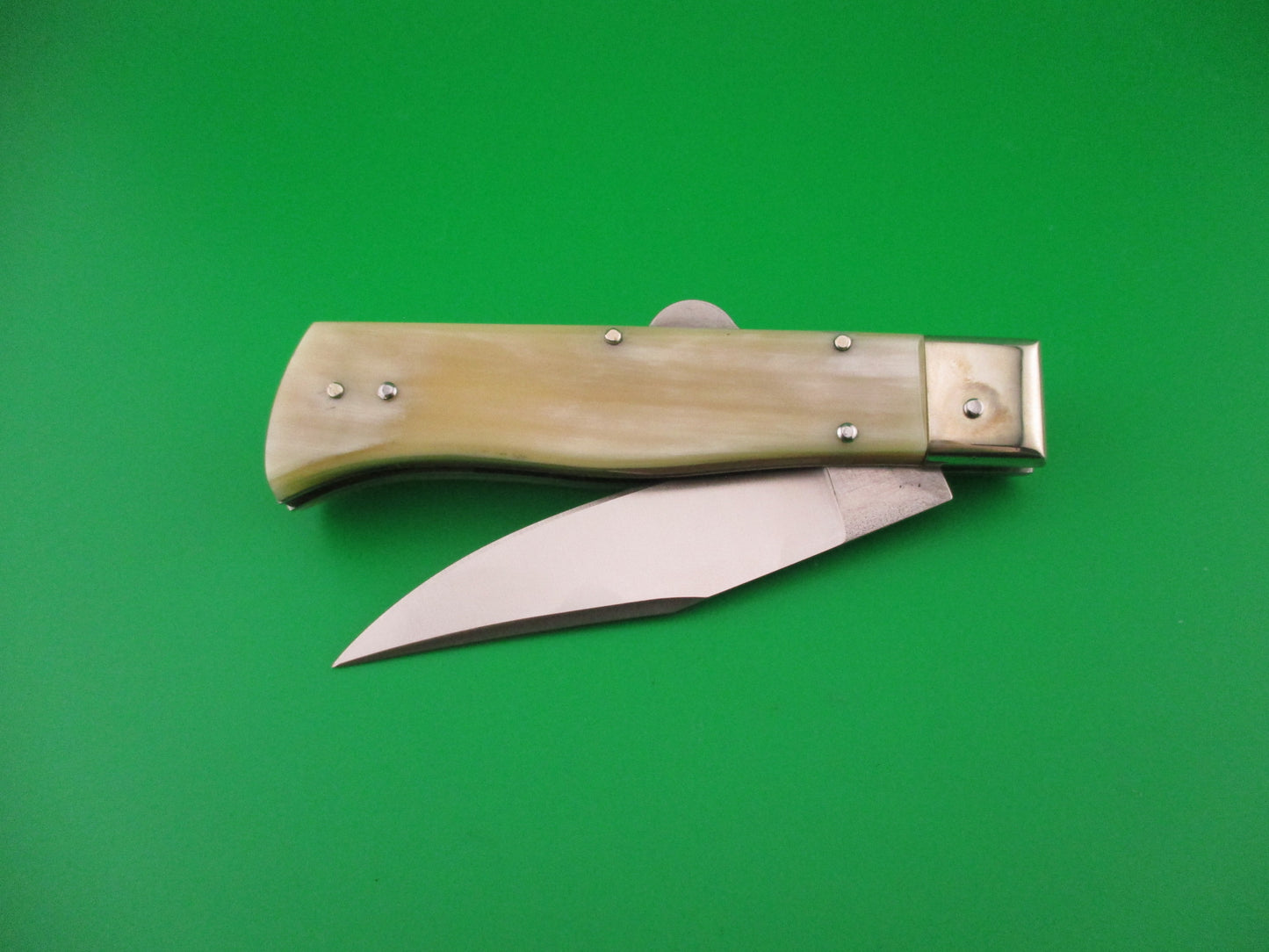AGA CAMPOLIN ITALY 20cm Italian Humpback Camper light horn automatic knife