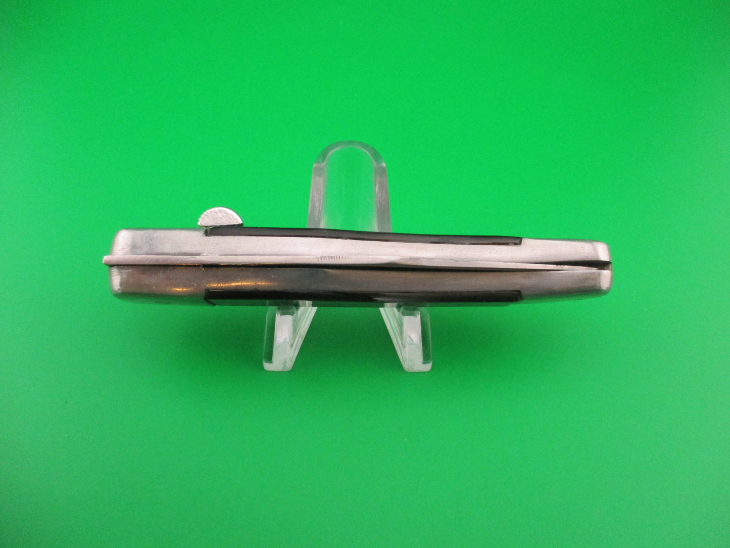 PAT 193.021 18cm Spanish Aluminum Coilspring Vintage automatic knife sliding button
