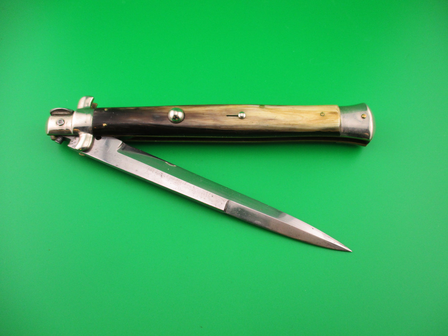 Sterile 33cm Italian Picklock 1950s vintage 5mm backspring automatic knife
