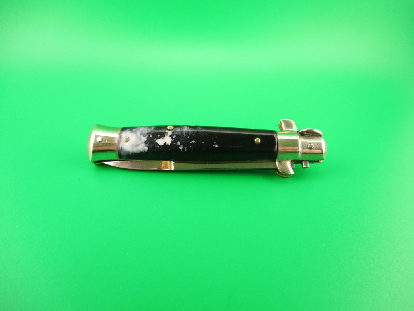 STAINLESS STEEL 18cm Japanese Picklock Vintage 1960s automatic knife