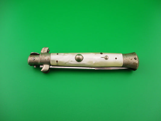 Rostfrei (slant) 23cm Italian Picklock Pearlex vintage 1950s automatic knife