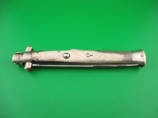 ROSTFREI PATENT 33cm Italian Humpback Coil spring Vintage Automatic knife