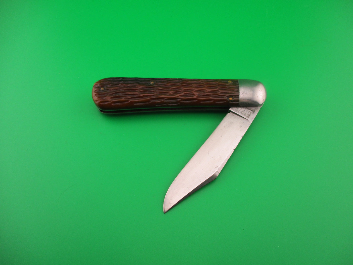 SCHRADE CUT CO 1553 3/4 Scout Jigged bone automatic knife