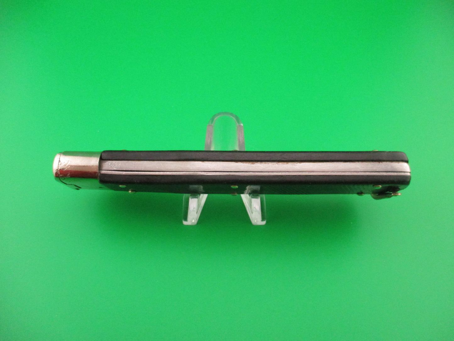 OTHELLO ROSTFREI 1960s 23cm German Trap door Gravity knife military
