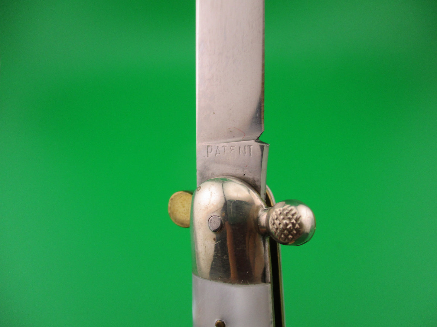 RAPID SZL ROSTFREI 19cm Italian Knob open manual Pearlex vintage knife