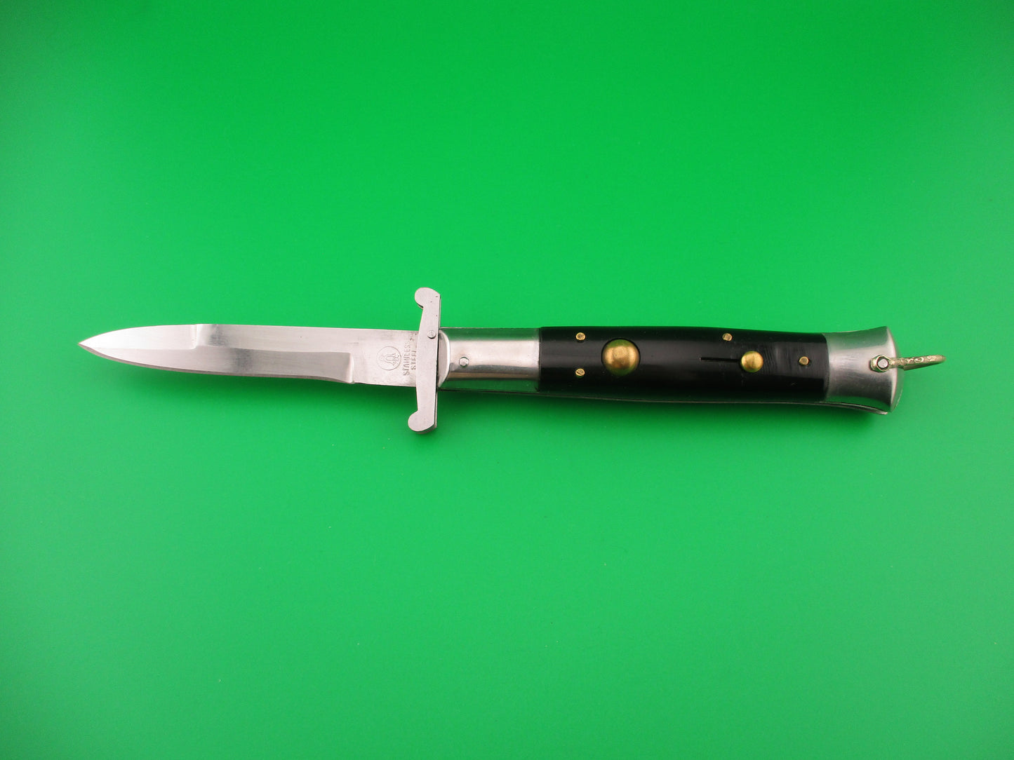 PENGUIN STAINLESS STEEL 20cm Japanese Rizzuto Swing Guard vintage automatic knife