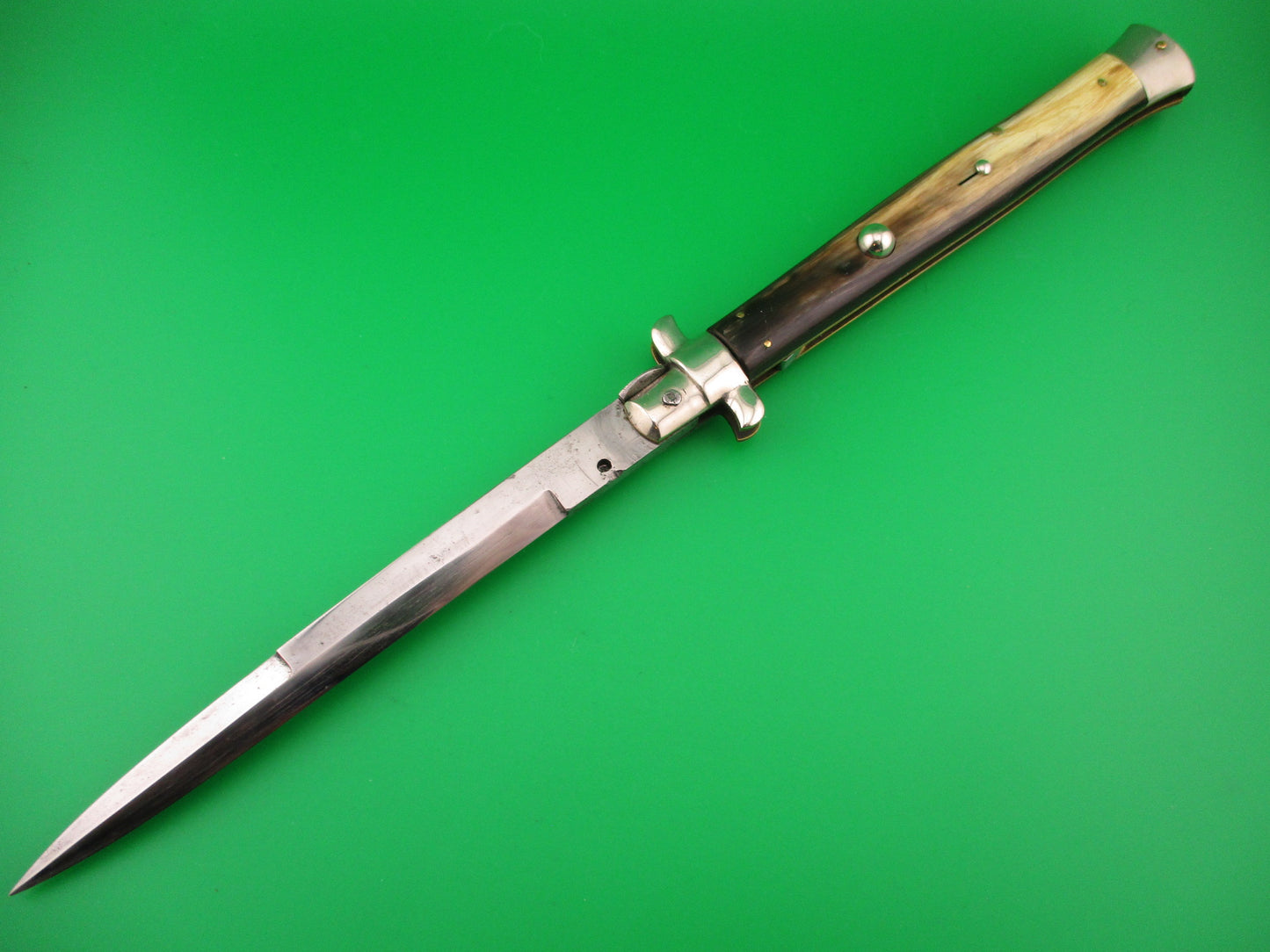Sterile 33cm Italian Picklock 1950s vintage 5mm backspring automatic knife