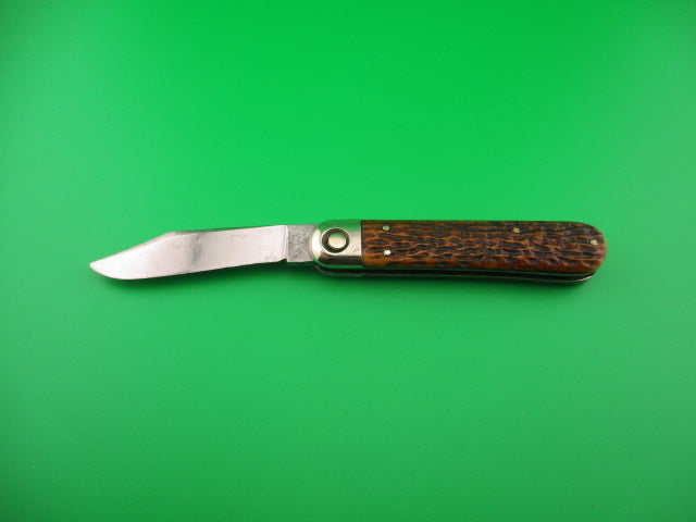 Press Button Knife Co Business Clip blade picked bone switchblade knife model 510