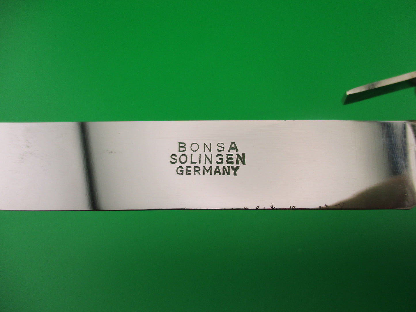 BONSA SOLINGEN D.B.G.M ROSTFREI 23cm German OTF BLACK Automatic Trapdoor knife