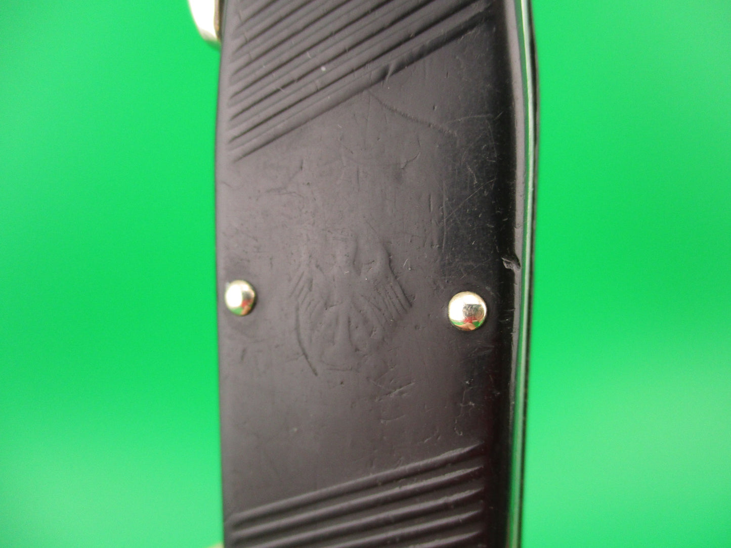 OTHELLO ROSTFREI 1960s 23cm German Trap door Gravity knife military