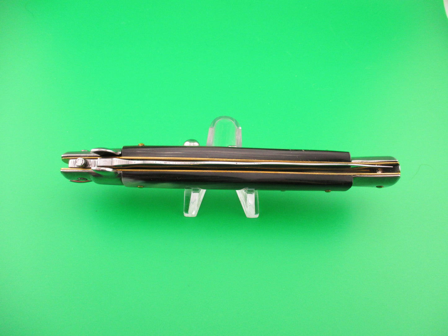 Frank B Italy 28cm Italian Kris Stiletto swivel bolster Switchblade knife