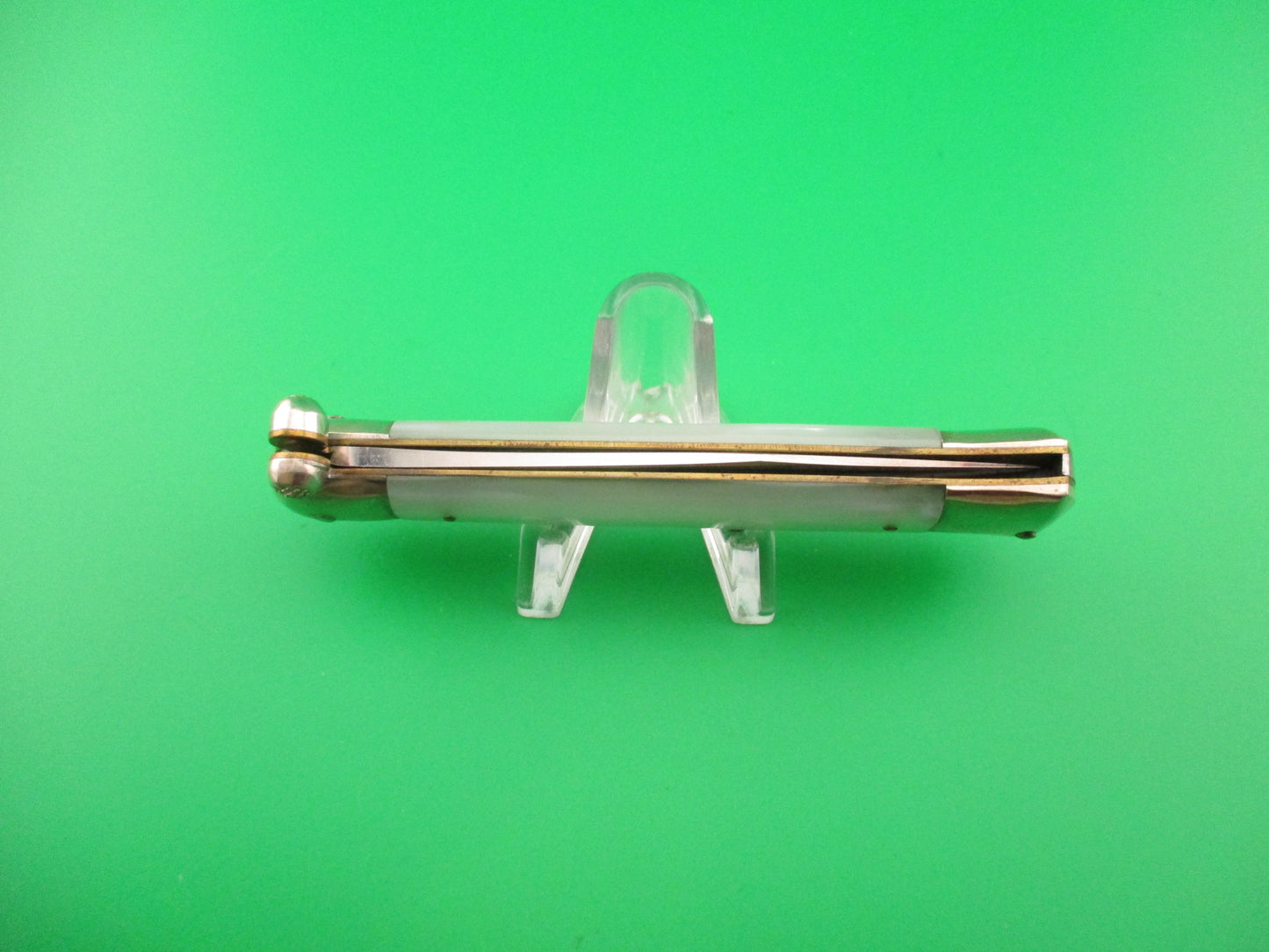 RAPID SZL ROSTFREI 19cm Italian Knob open manual Pearlex vintage knife
