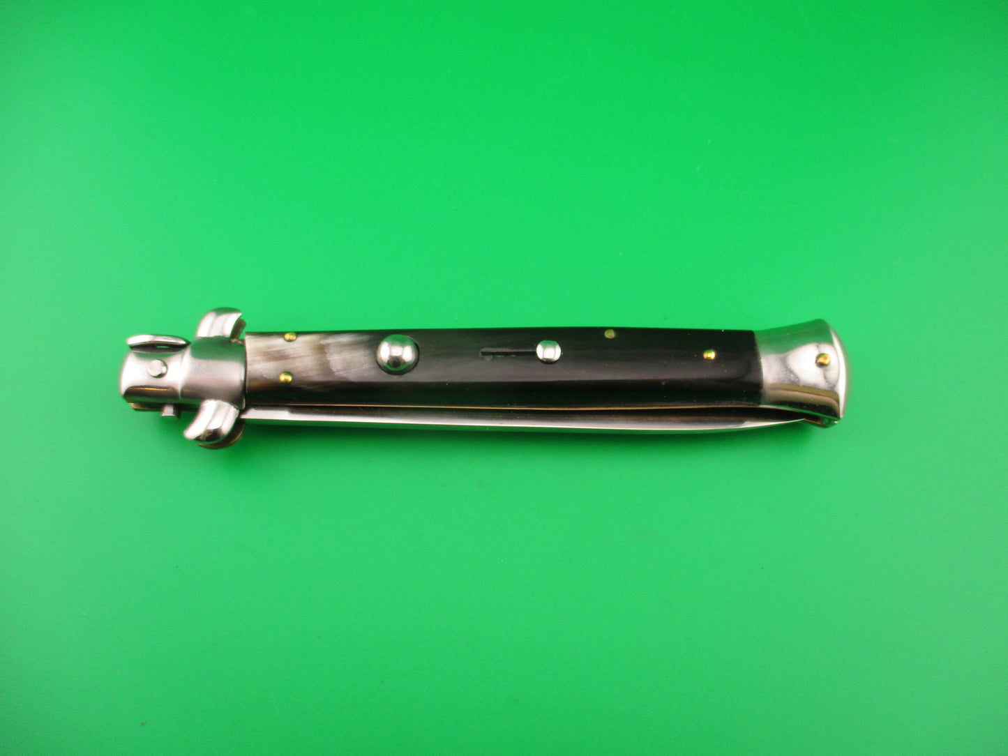 VIRGINIA INOX 28cm Italian Swivel bolster stiletto vintage automatic knife