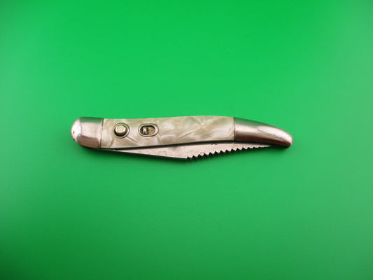 Hammer Brand Imperial Toothpick Fisherman's Switchblade knife w/ blade etch