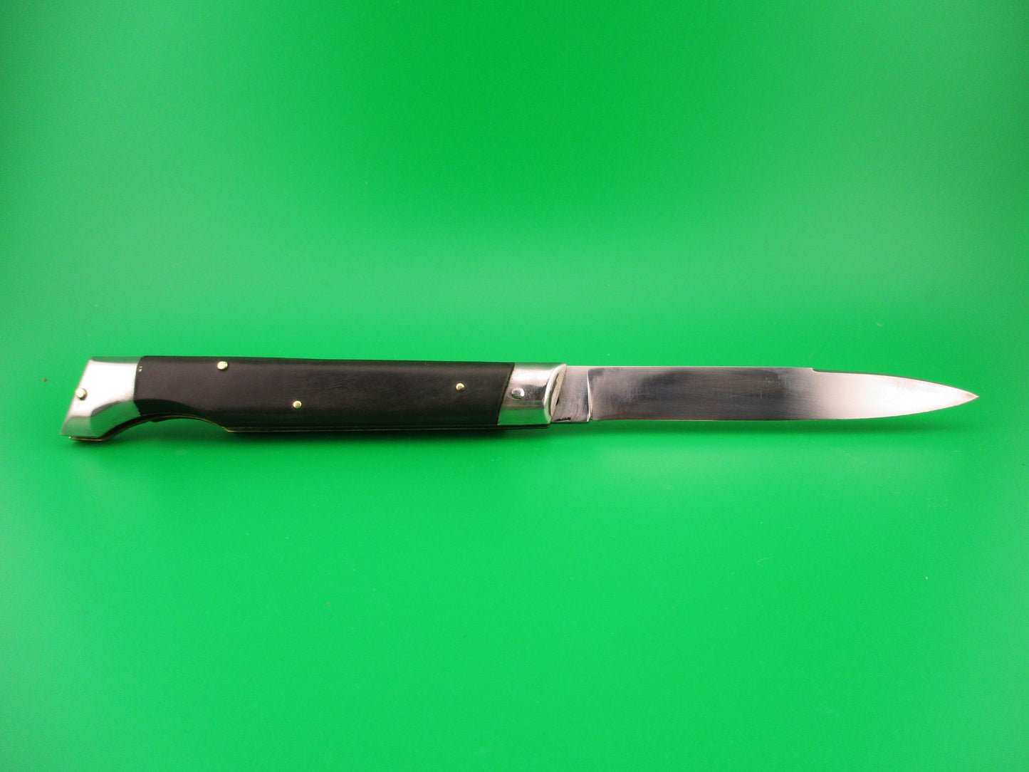 Jndiana EXTRA 23cm Italian Large Slant Bolster Vintage Horn automatic knife