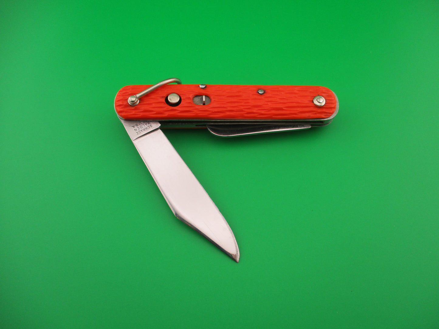 Schrade Walden vintage MC1 Orange military paratrooper switchblade