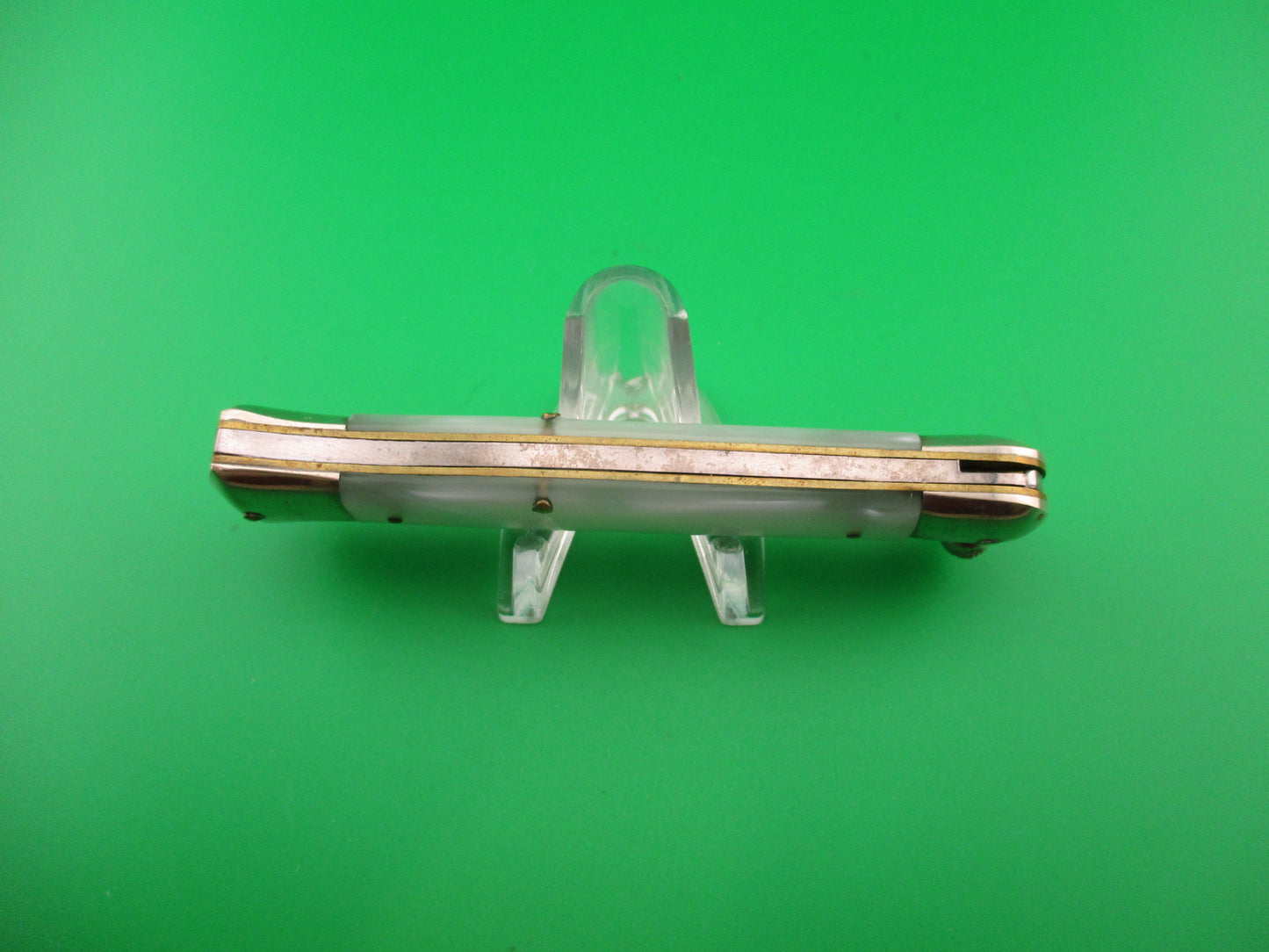 RAPID SZL ROSTFREI 19cm Italian Knob open manual Pearlex vintage knife