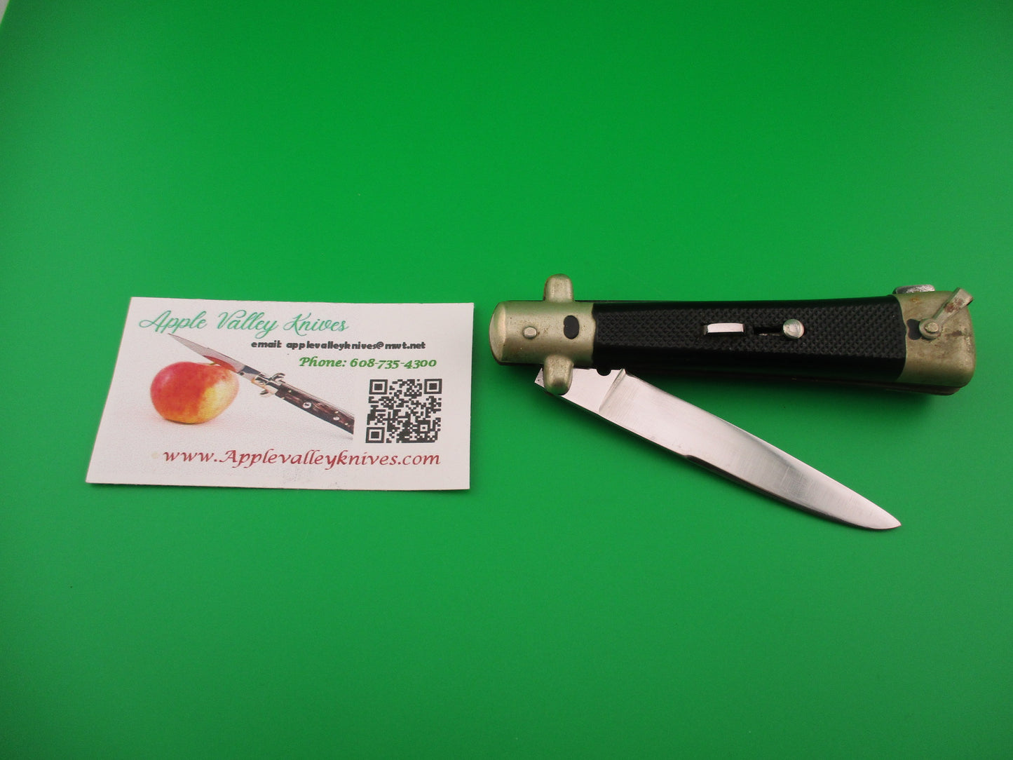 Sterile Bargeon 21cm Rare French crossguard lockback vintage automatic knife