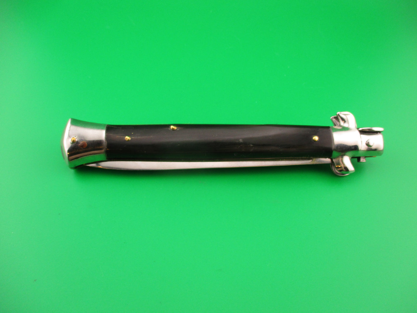 VIRGINIA INOX 28cm Italian Swivel bolster stiletto vintage automatic knife