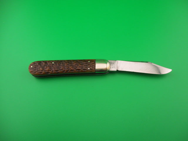 Press Button Knife Co Business Clip blade picked bone switchblade knife model 510