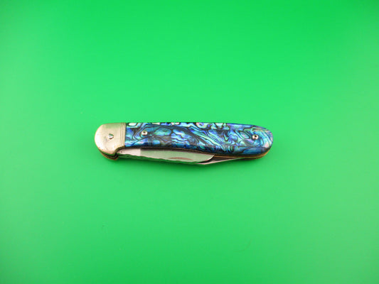 Hubertus SOLINGEN 10cm German Abalone Pen Blade release customized automatic knife