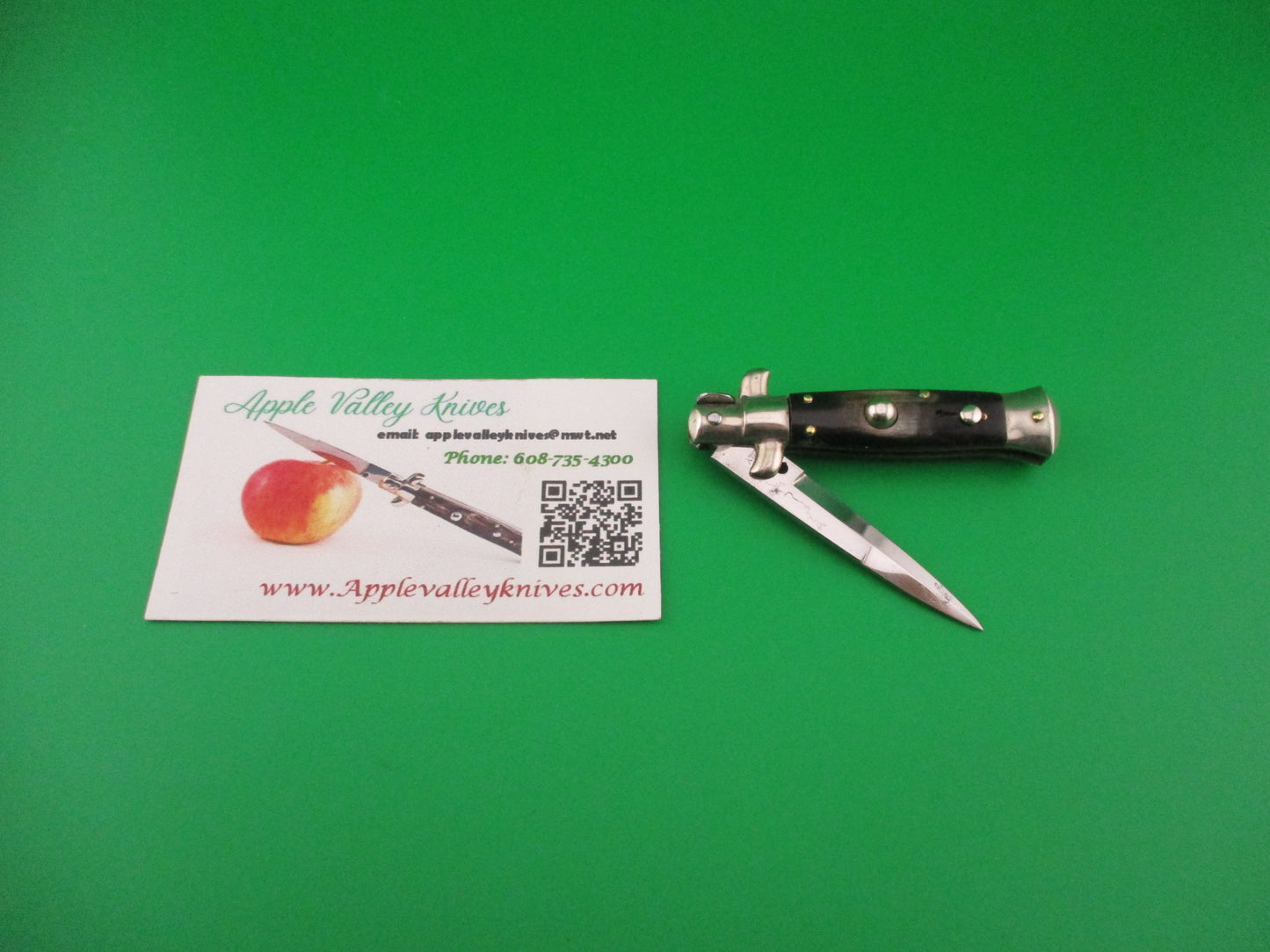 S.M.CO ITALY 12cm Italian picklock 1950s vintage bayonet automatic knife NOS
