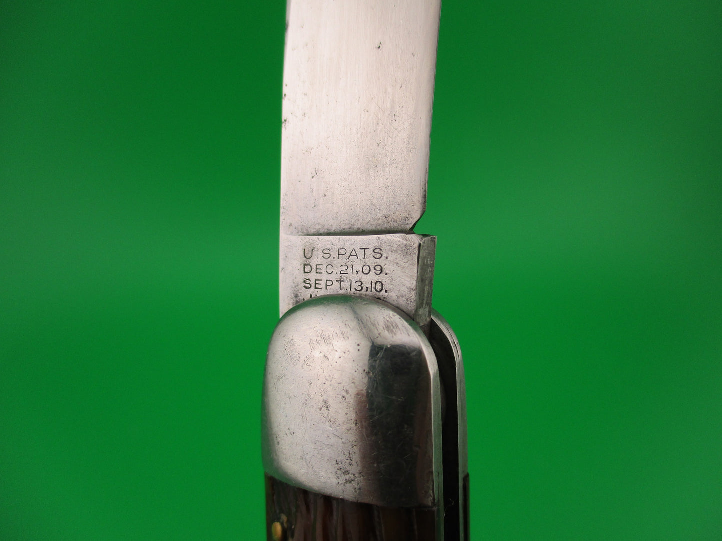 SCHRADE CUT CO 1553 3/4 Scout Jigged bone automatic knife