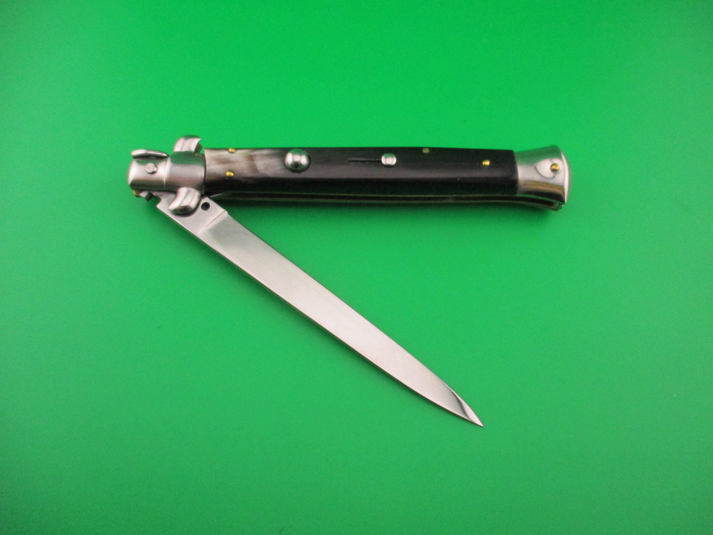 VIRGINIA INOX 28cm Italian Swivel bolster stiletto vintage automatic knife
