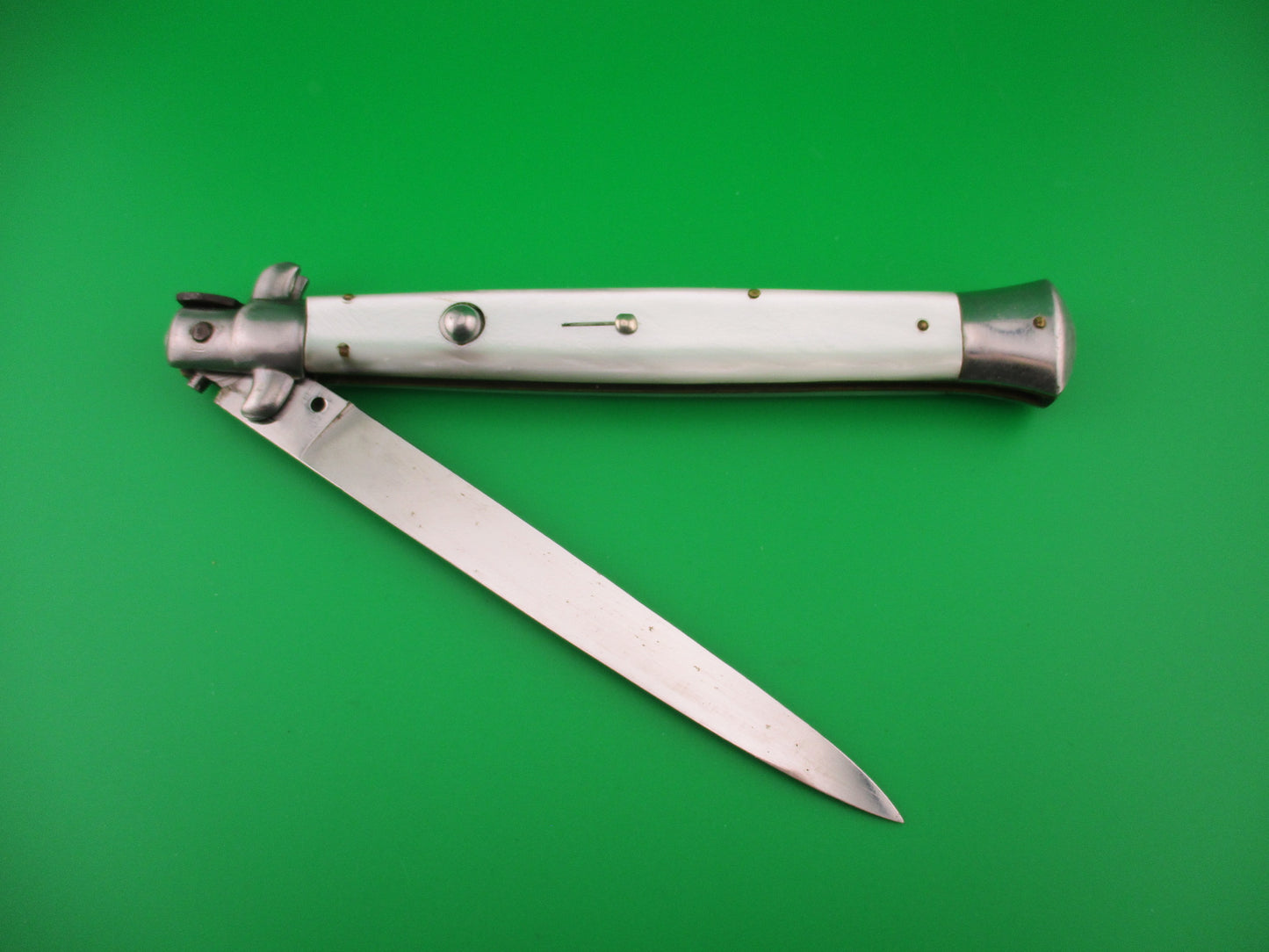 ROSTFREI 33cm Italian Vintage 1980s Pearlex Stiletto automatic knife