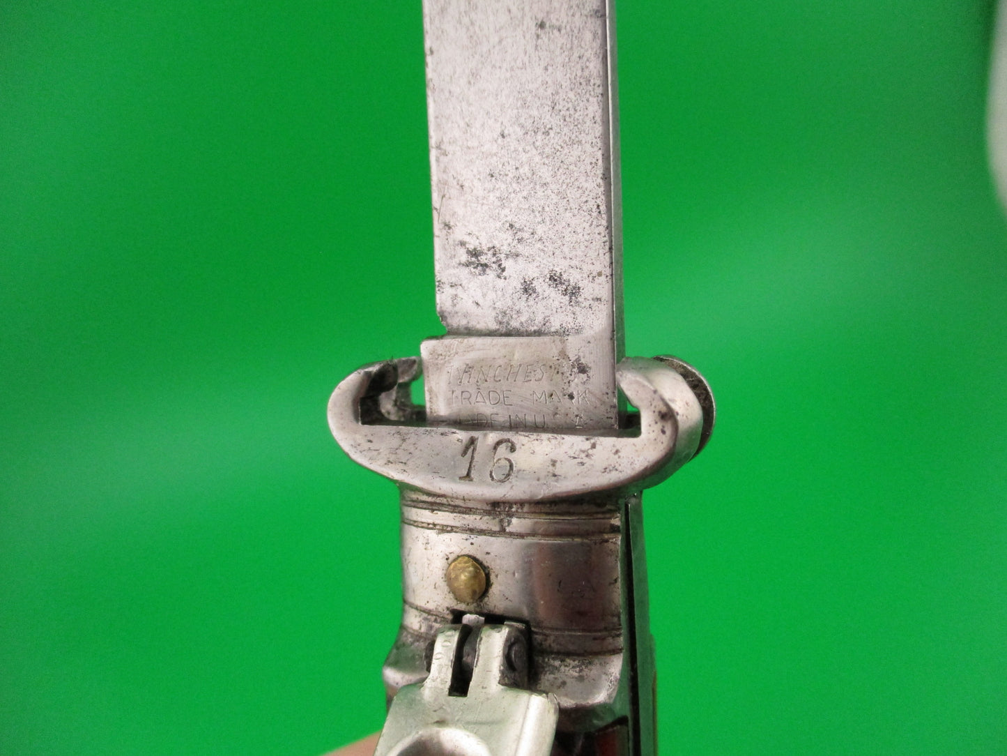 Winchester 20cm German Shell puller Red Bone Johnny Cade style automatic knife