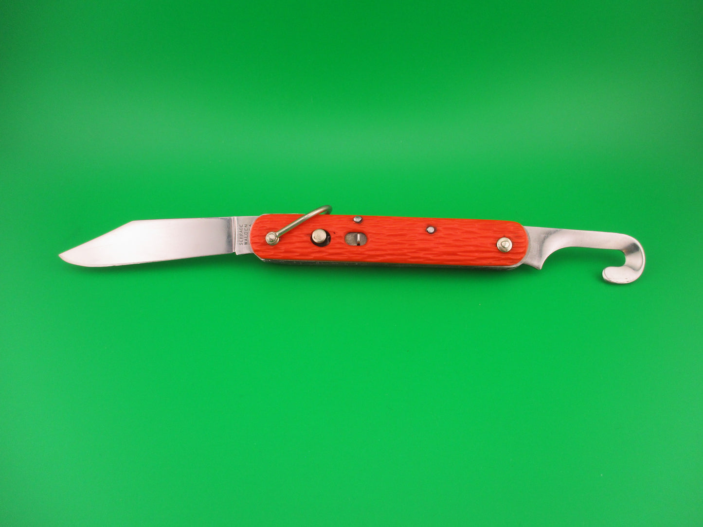Schrade Walden vintage MC1 Orange military paratrooper switchblade